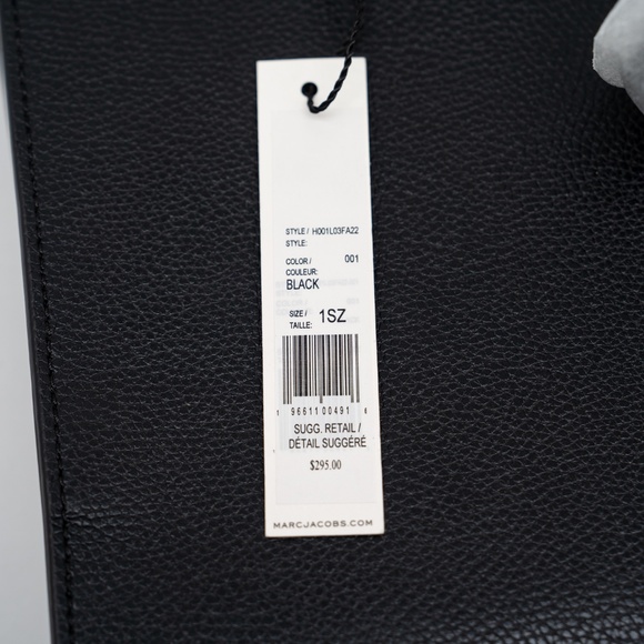 Marc Jacobs Mini Micro Grind Black Tote Bag Leather - Picture 10 of 10